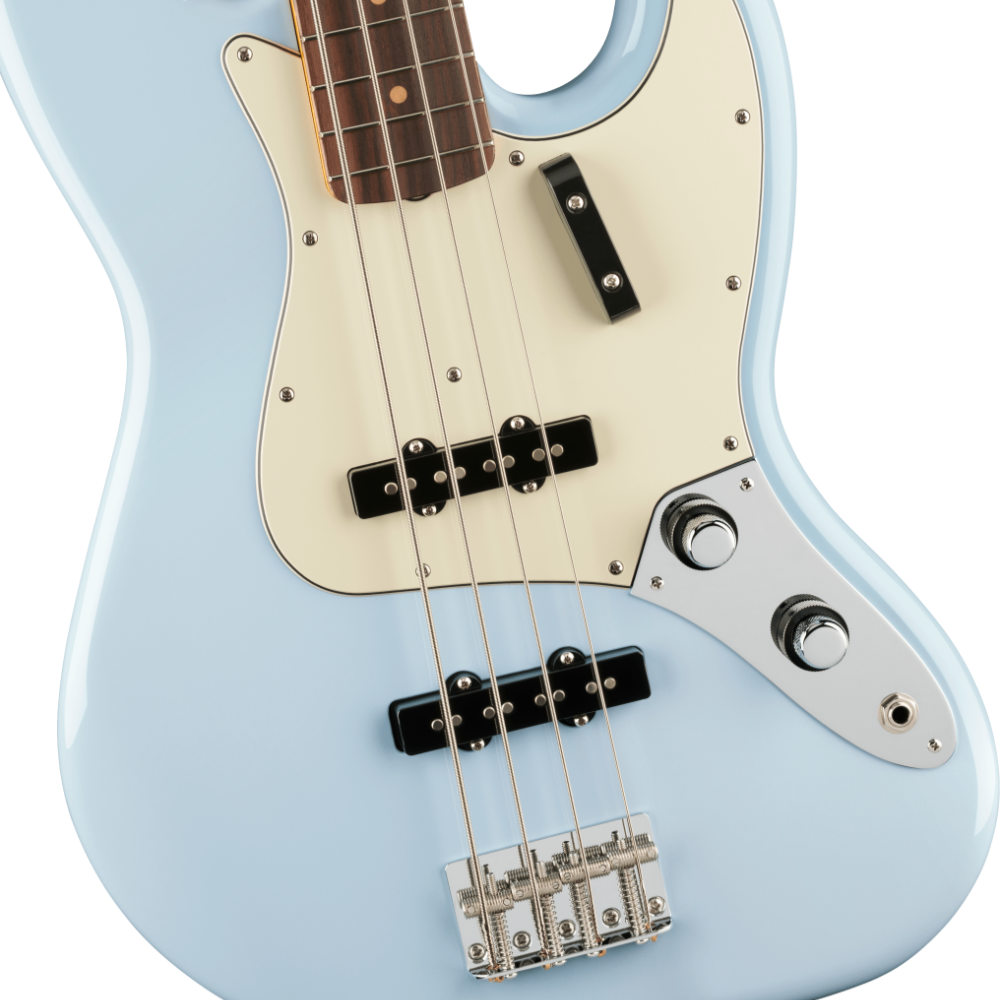 Fender フェンダー Vintera III Early ’60s Jazz Bass RW Sonic Blue エレキベース ジャズベース ボディ画像