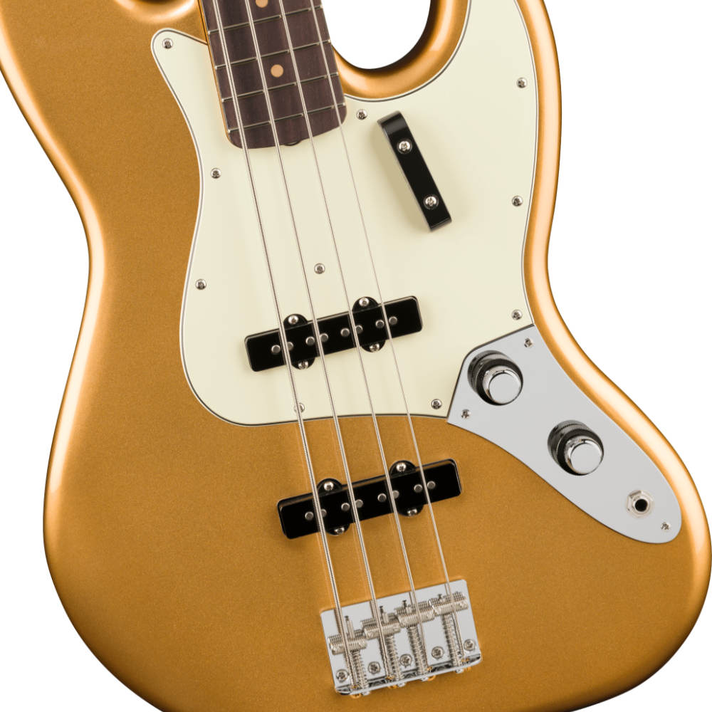 Fender フェンダー Vintera III Early ’60s Jazz Bass RW Aztec Gold エレキベース ジャズベース ボディ画像