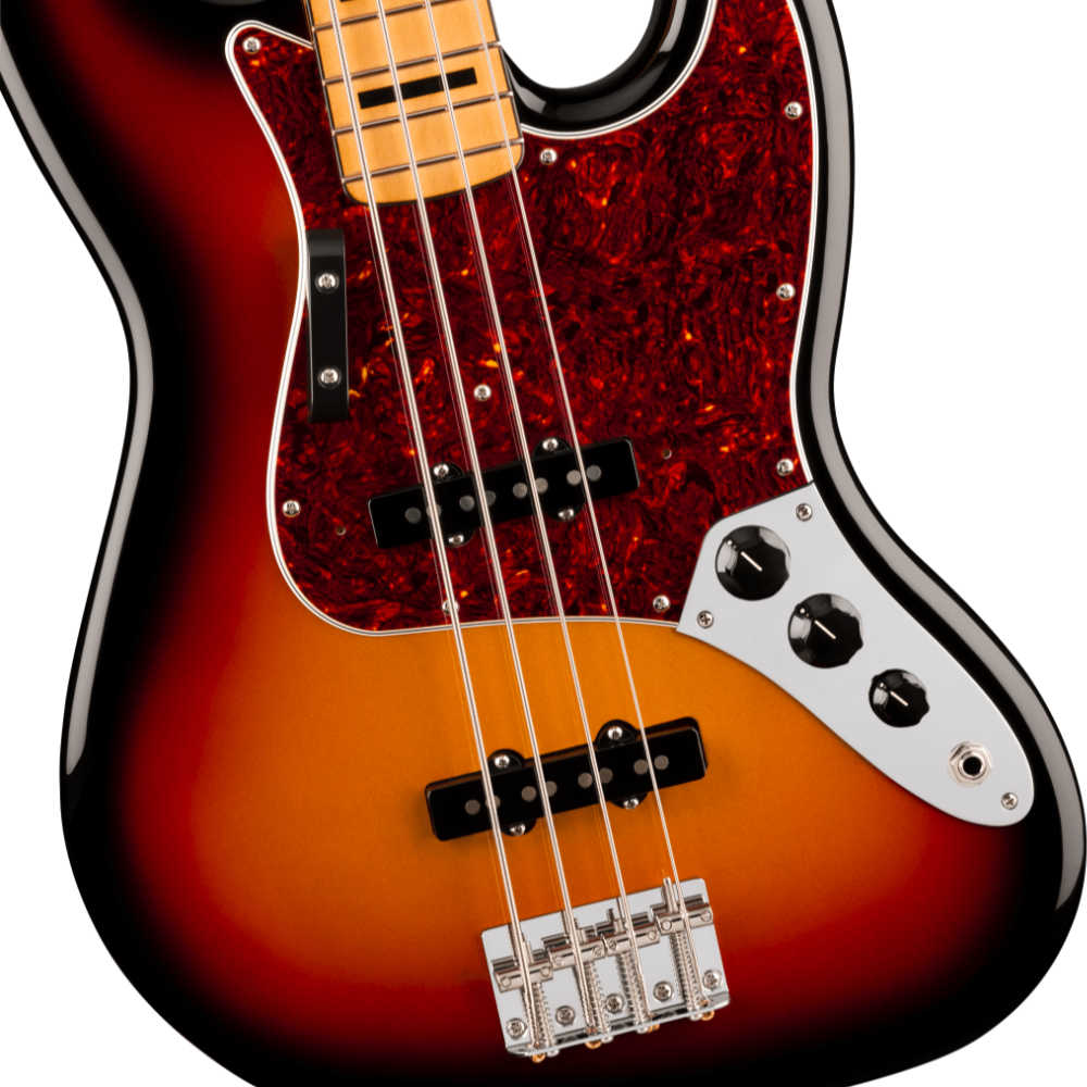 Fender フェンダー Vintera III Early ’70s Jazz Bass MN 3-Color Sunburst エレキベース ジャズベース ボディ画像