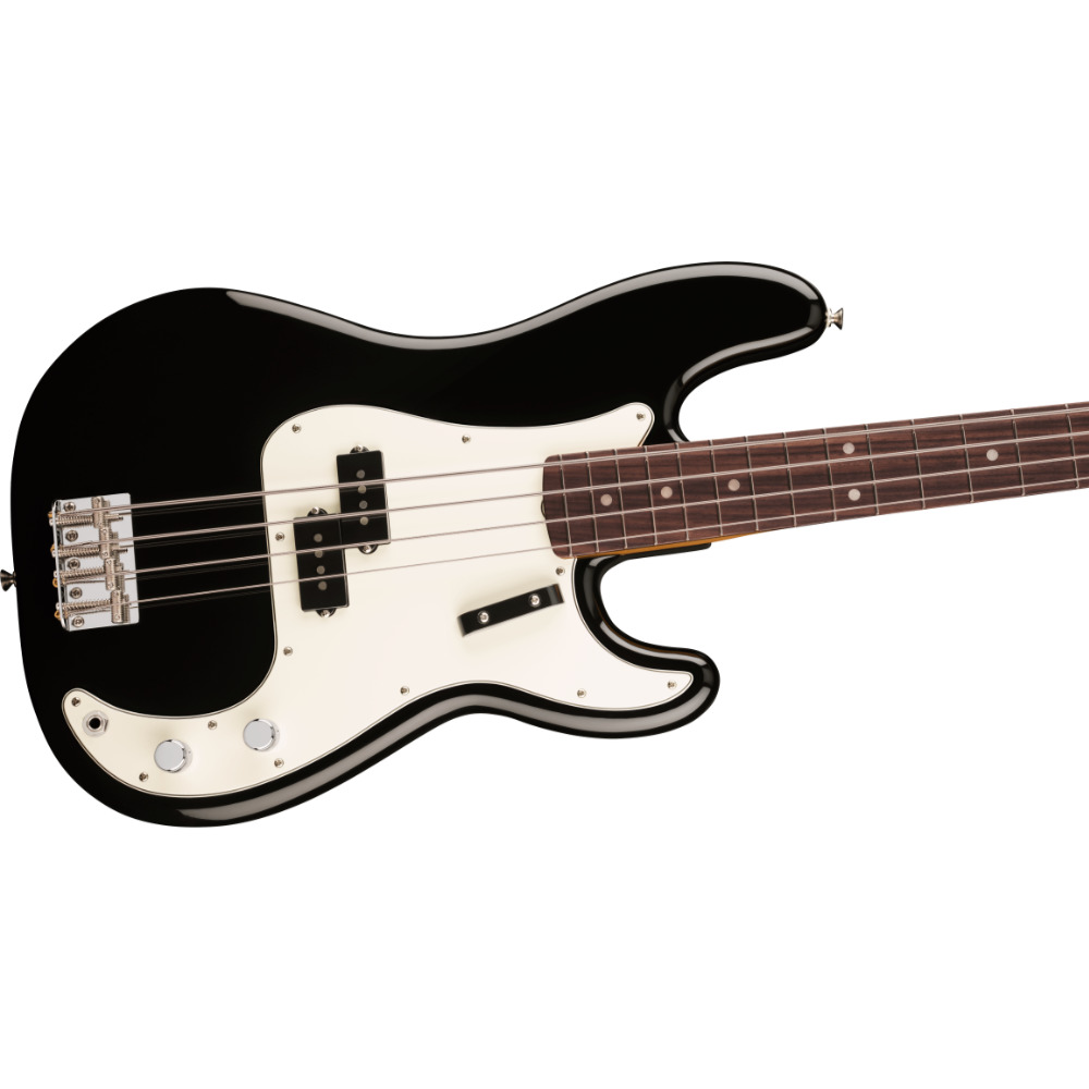 Fender フェンダー Vintera III Late ’60s Precision Bass RW Black エレキベース プレシジョンベース ボディ斜めアングル画像