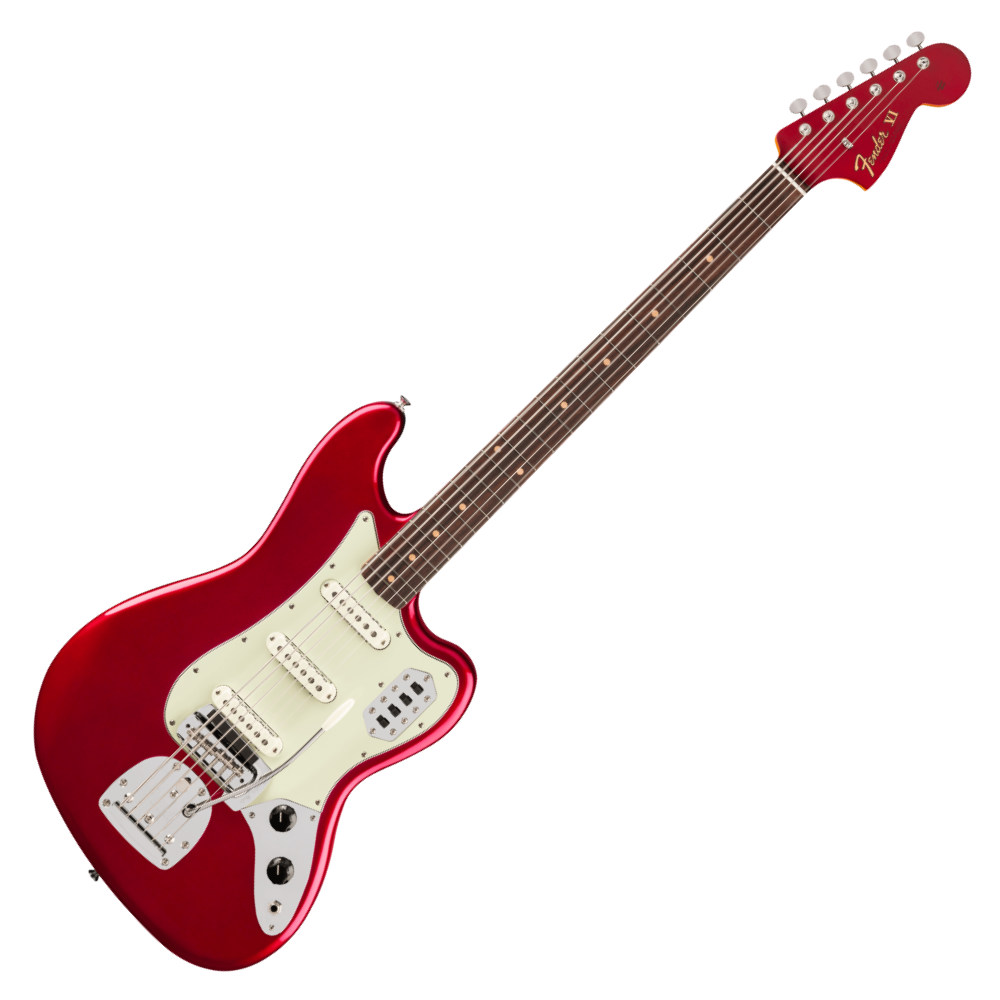 Fender フェンダー Vintera III Early ’60s Bass VI RW Candy Apple Red 6弦エレキベース