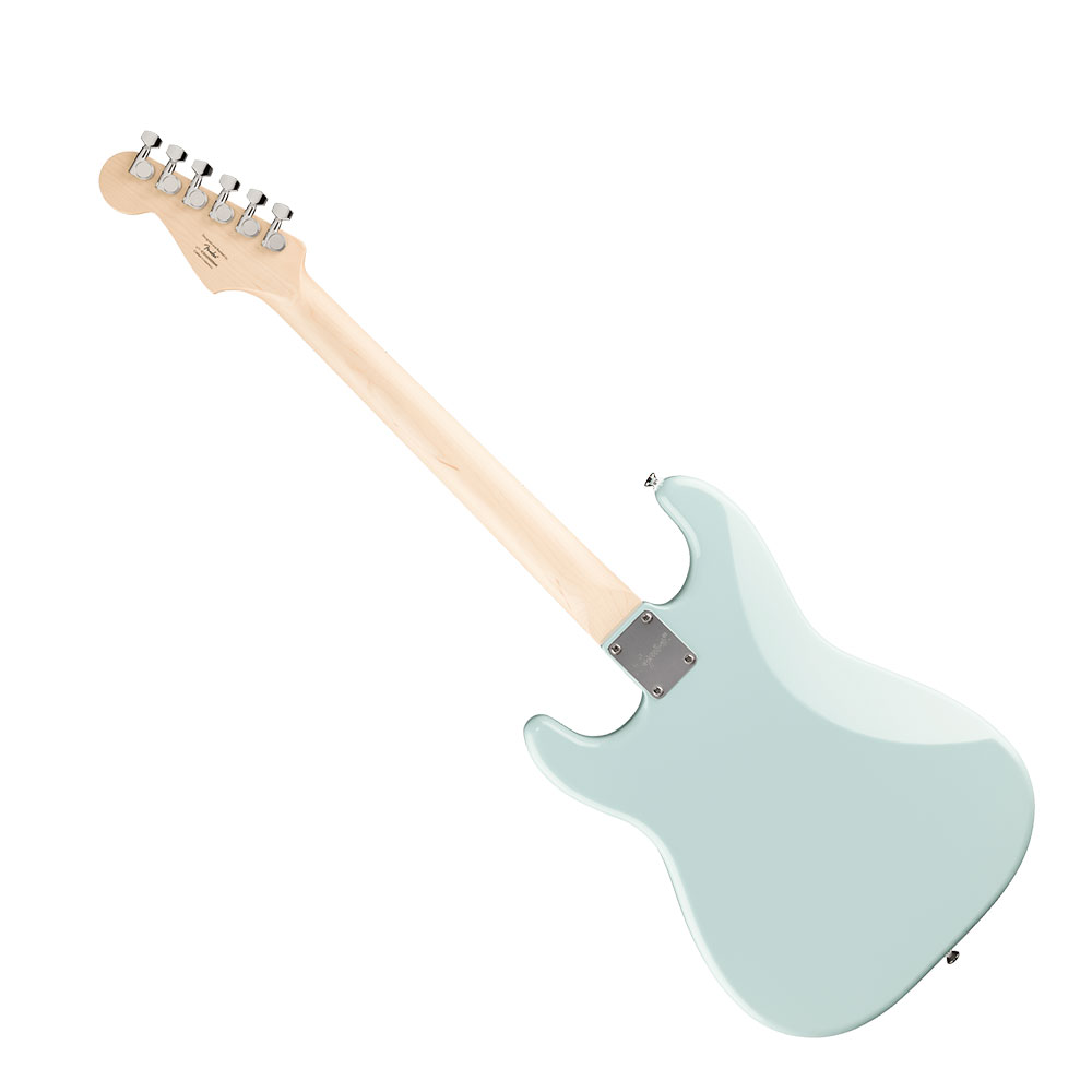 Squier スクワイア スクワイヤー Sonic Stratocaster HT H MN Sonic Blue エレキギター 背面