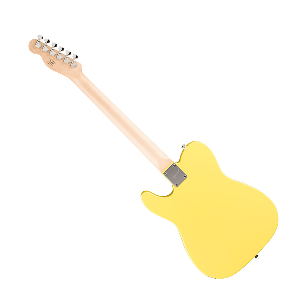 Squier スクワイア スクワイヤー Sonic Telecaster LRL Canary Yellow エレキギター 背面