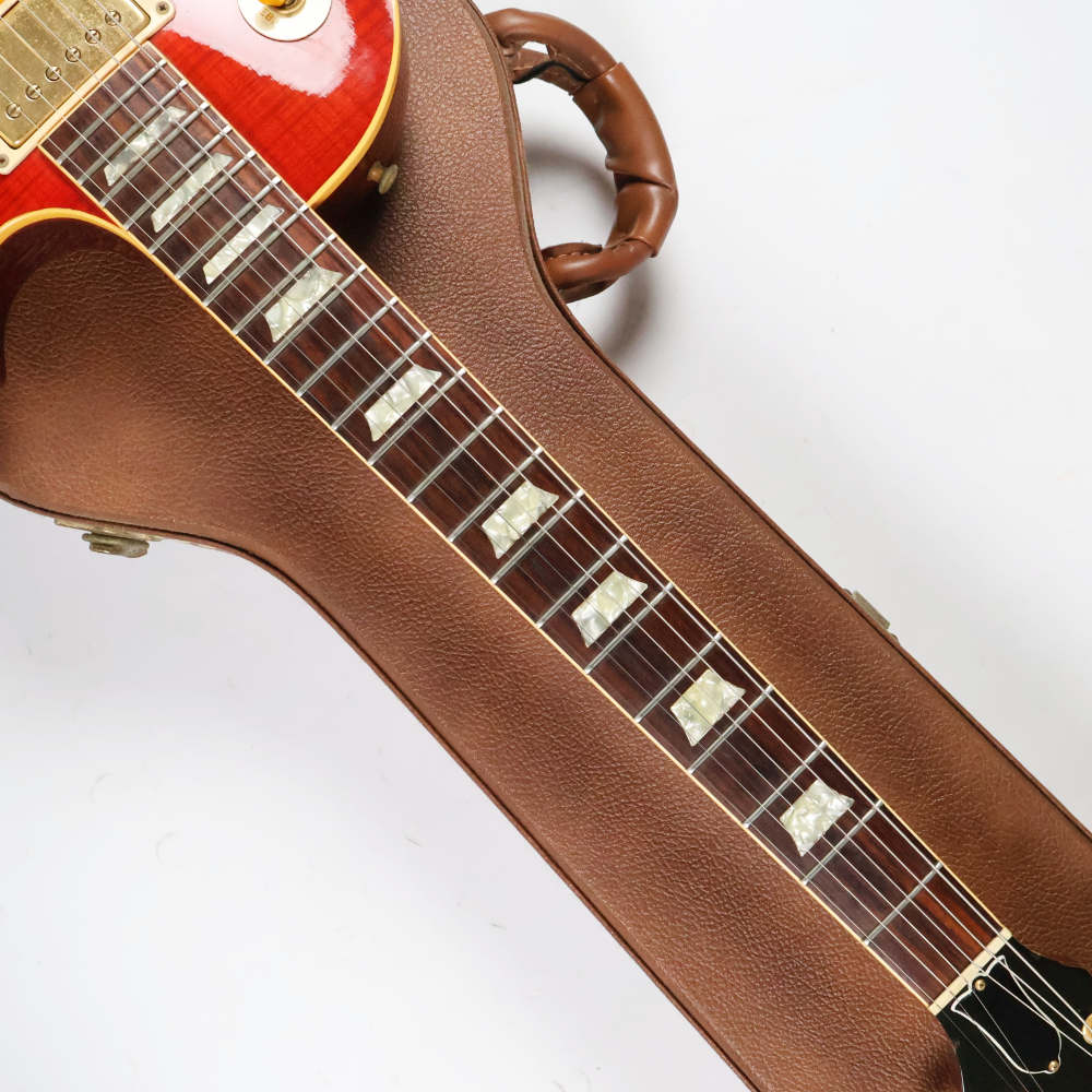 【中古】 エレキギター Gibson Les Paul Re-issue Heritage Dark Sunburst with Gold Hardware1988年製 Pre-Historic Custom Shopデカールあり ゴールドパーツ 基盤ピックアップ搭載 プレヒストリック ネック