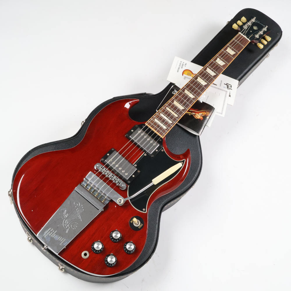 【中古】 エレキギター Gibson SG Original Heritage Cherry 2012年製 ギブソン SG ビブラートユニット搭載 57クラシックピックアップ