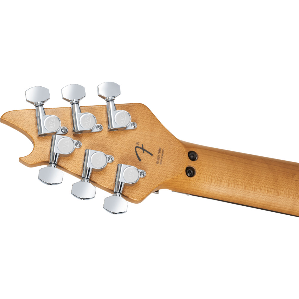 EVH イーブイエイチ Wolfgang Special Baked Maple EBY Smoked Mesquite エレキギター ヘッドバック画像