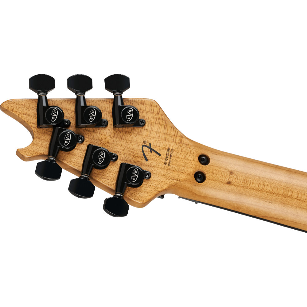 EVH イーブイエイチ Wolfgang Special Baked Maple EBY Caution Yellow エレキギター ヘッドバック画像