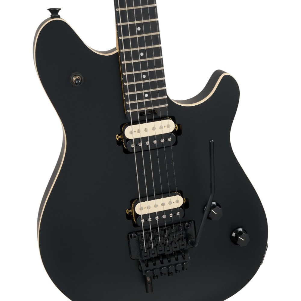 EVH イーブイエイチ Wolfgang Special Baked Maple EBY Stealth Black エレキギター ボディ画像