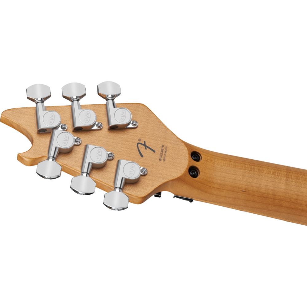 EVH イーブイエイチ Wolfgang Special Baked Maple Baked MPL Black エレキギター ヘッドバック画像