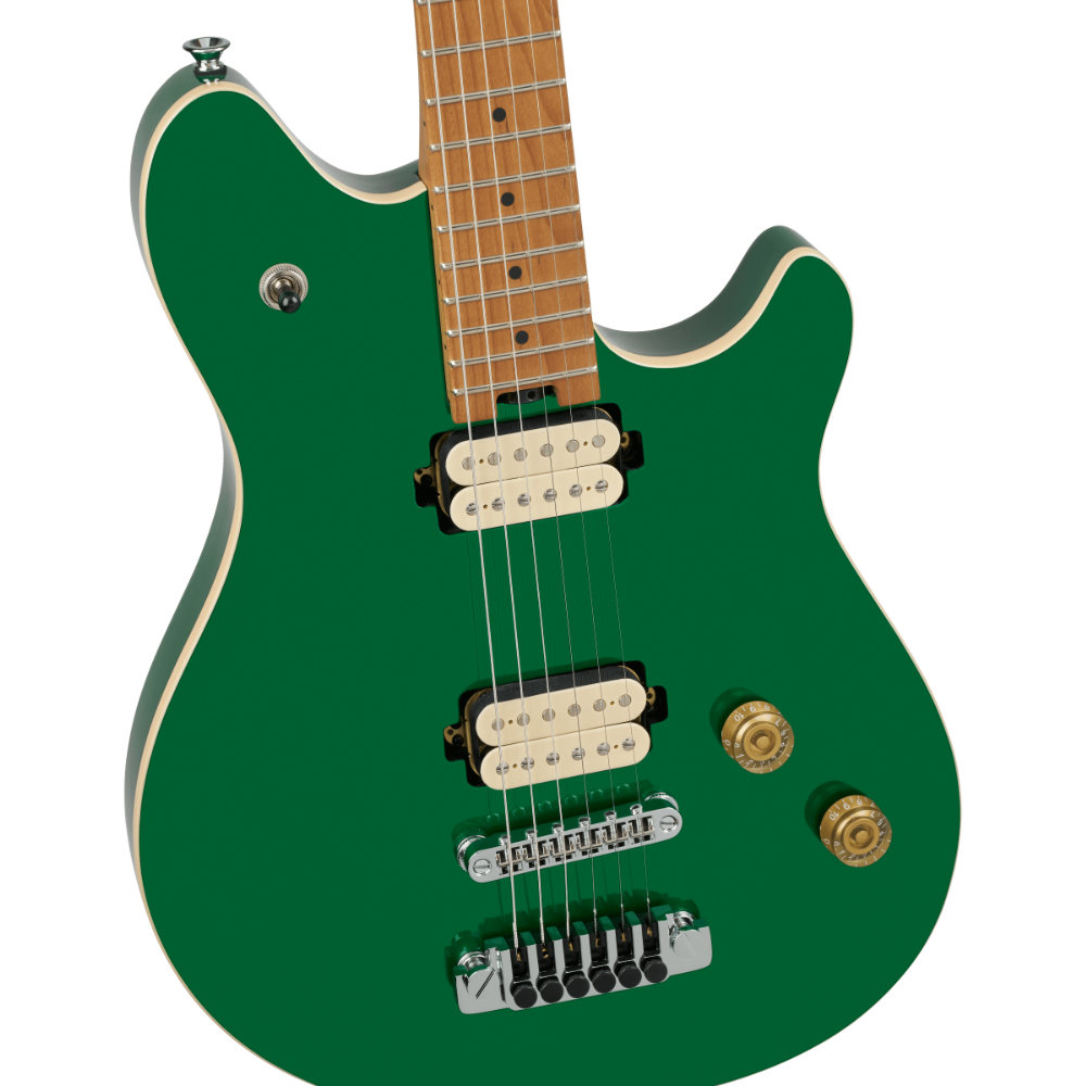 EVH イーブイエイチ Wolfgang Special TOM Baked Maple Fingerboard Kandy Green エレキギター ボディ画像