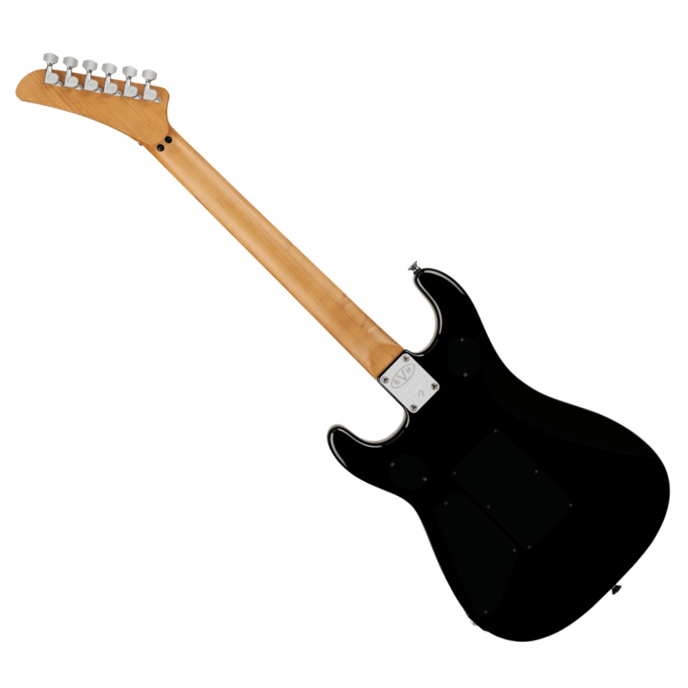 EVH イーブイエイチ 5150 Series Deluxe Baked Maple Black エレキギター バック画像