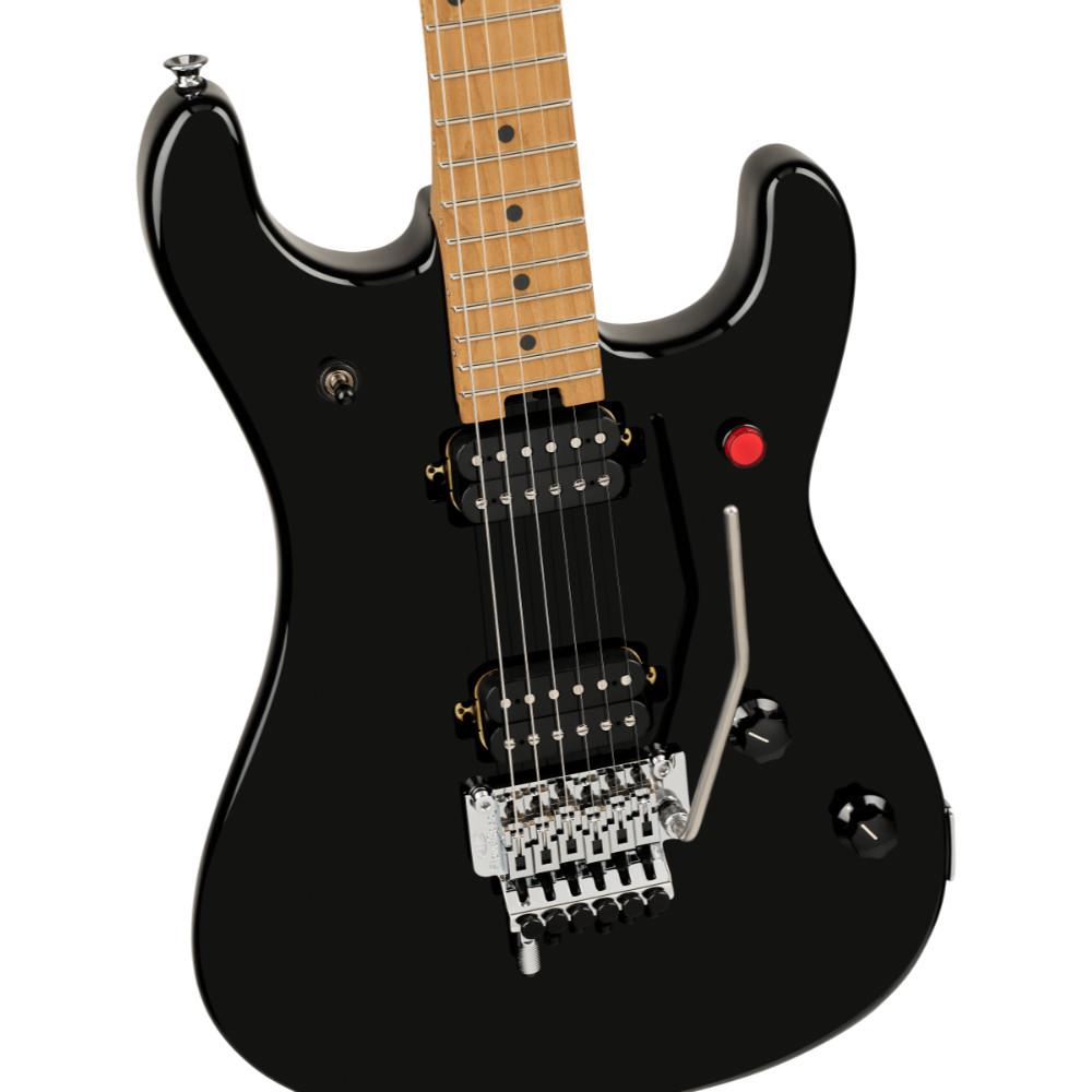 EVH イーブイエイチ 5150 Series Deluxe Baked Maple Black エレキギター ボディ画像