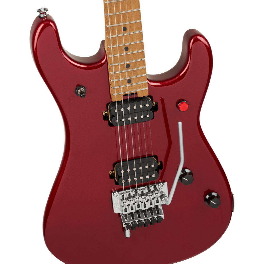 EVH イーブイエイチ 5150 Series Deluxe Baked Maple Candy Apple Red Metallic エレキギター ボディ画像