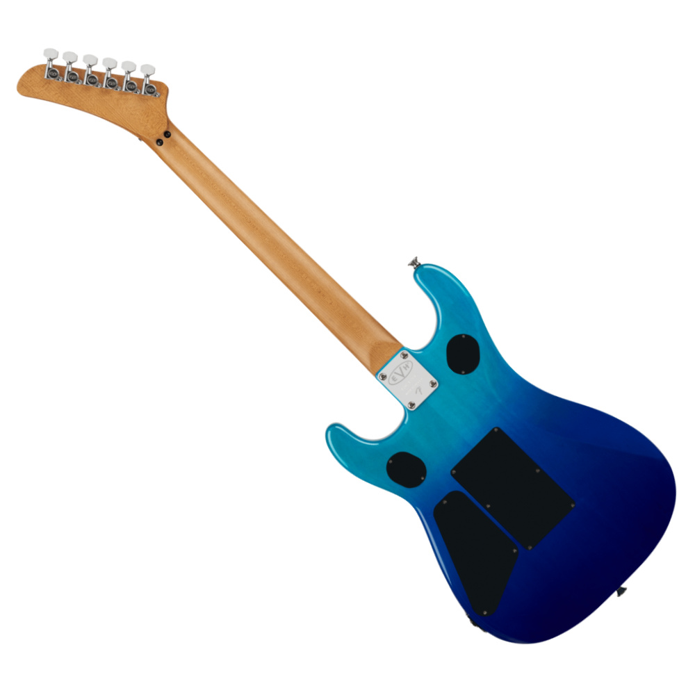 EVH イーブイエイチ 5150 Series Deluxe QM Baked Maple Pacific Drift エレキギター バック画像