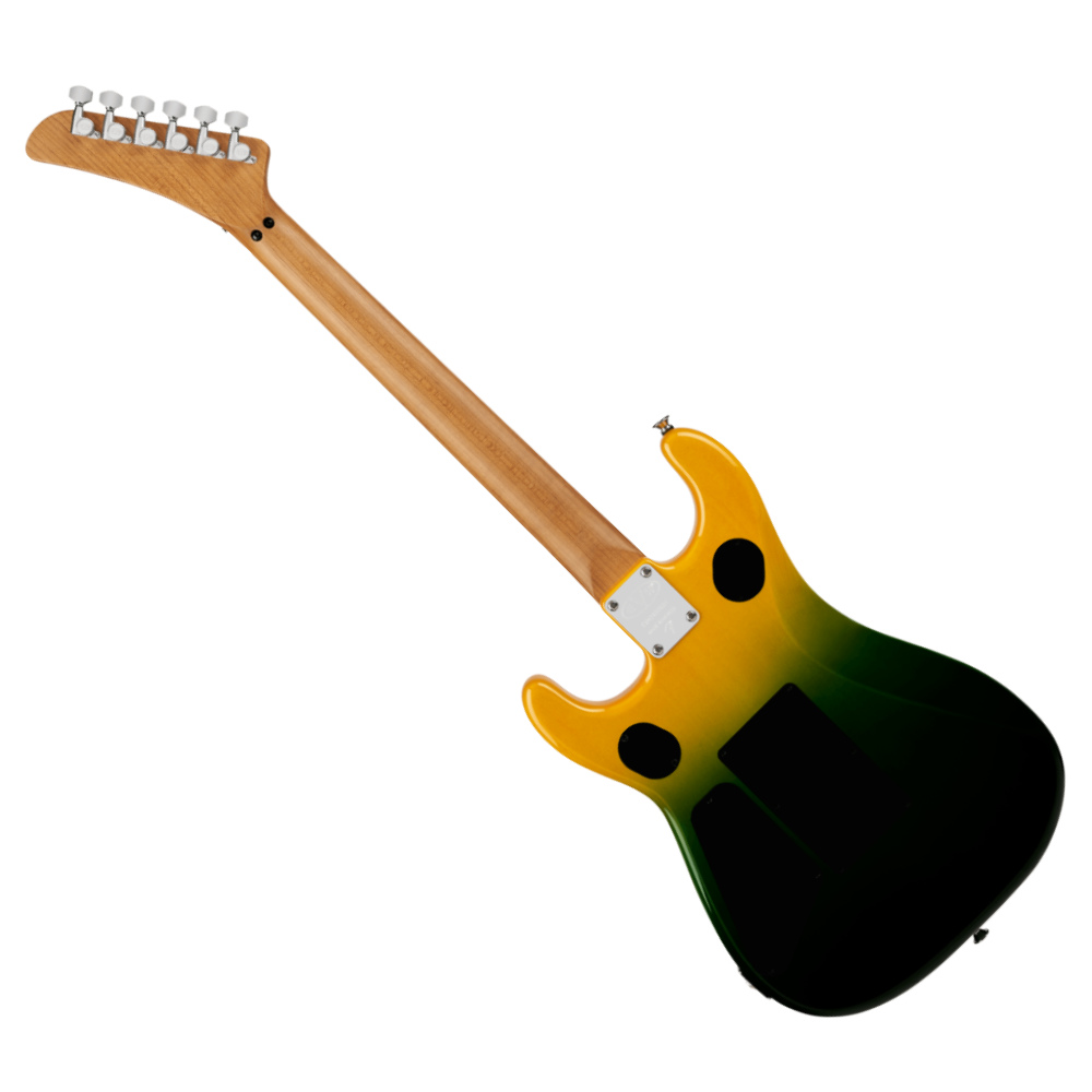 EVH イーブイエイチ 5150 Series Deluxe QM Baked Maple Limeade Zest エレキギター バック画像