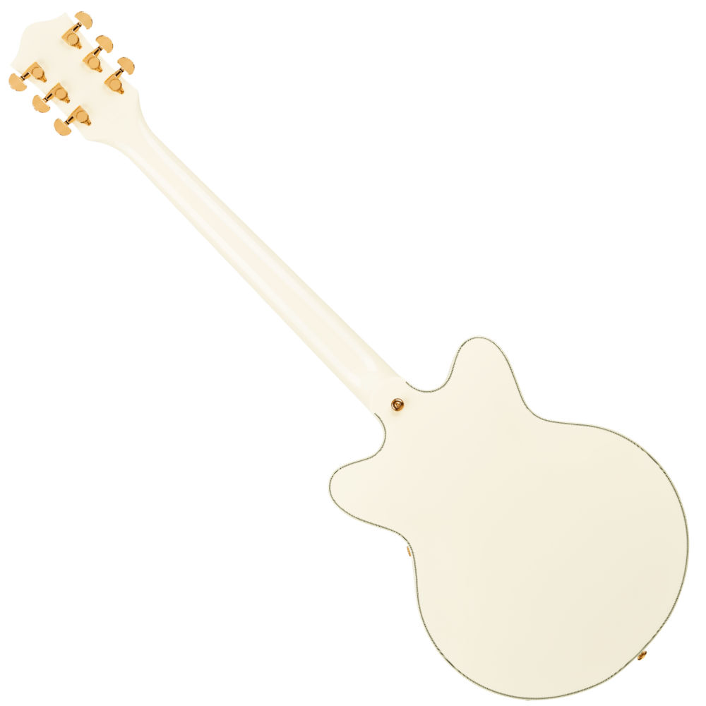 GRETSCH グレッチ G2655TG Streamliner Center Block Jr. Double-Cut with Bigsby LTD Laurel Fingerboard Vintage White エレキギター バック