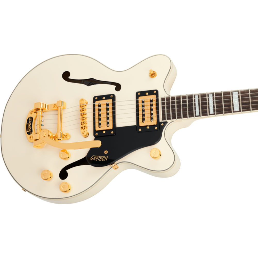 GRETSCH グレッチ G2655TG Streamliner Center Block Jr. Double-Cut with Bigsby LTD Laurel Fingerboard Vintage White エレキギター トップ