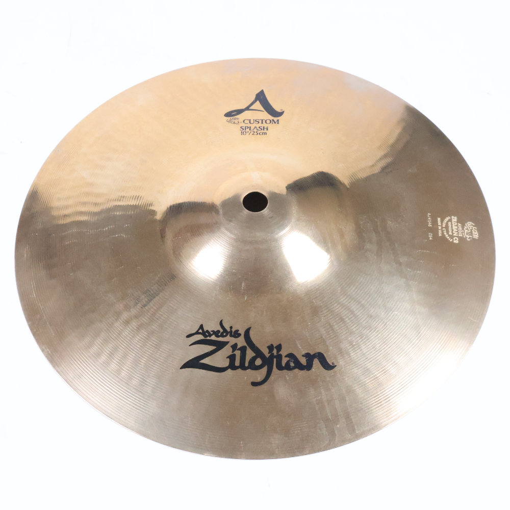 【中古】 スプラッシュシンバル ジルジャン ZILDJIAN A CUSTOM SPLASH 10インチ