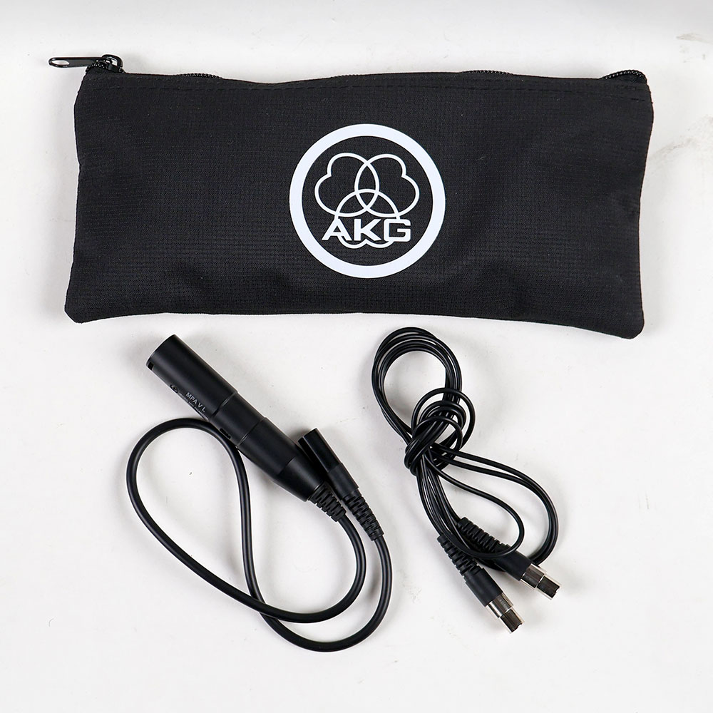 【中古】 AKG C519 M 管楽器用 コンデンサーマイク 付属品