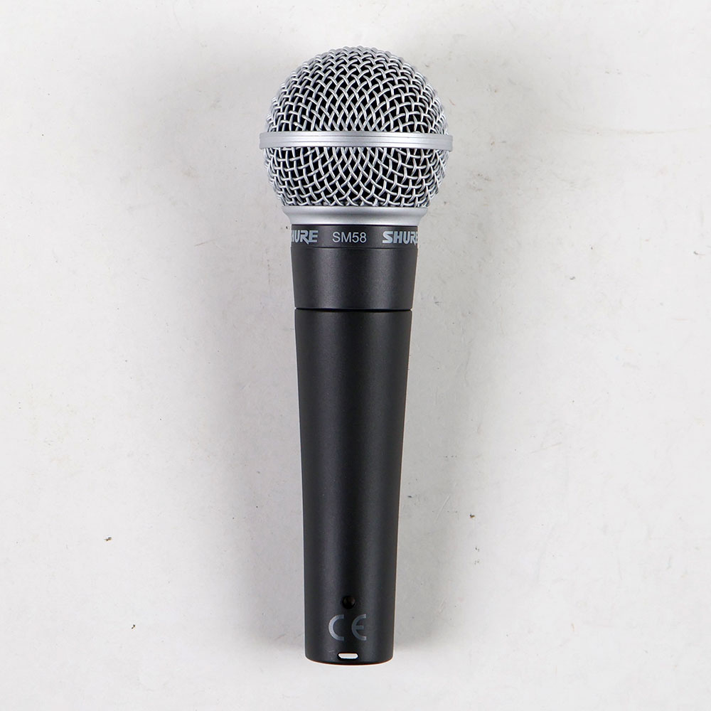 【中古】 マイク ダイナミックマイク ボーカル用 SHURE SM58 シュアー 58 ゴッパ シュア 背面