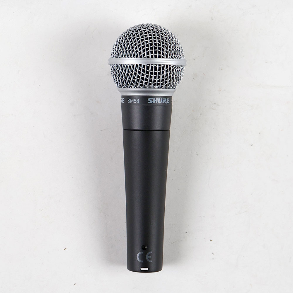 【中古】 マイク ダイナミックマイク ボーカル用 SHURE SM58 シュアー 58 ゴッパ シュア 背面