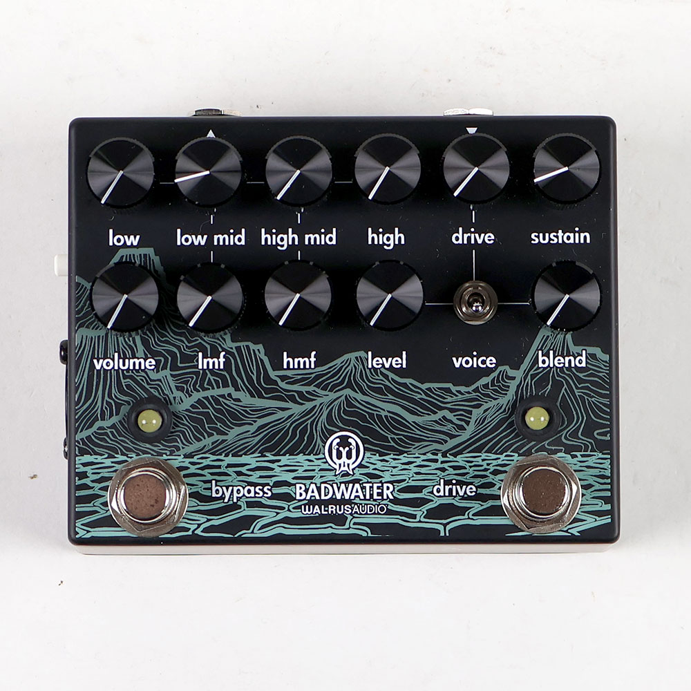 【中古】 WALRUS AUDIO WAL-BADW Badwater Bass Pre-amp and D.I. ベースプリアンプ/DI ベース用エフェクター