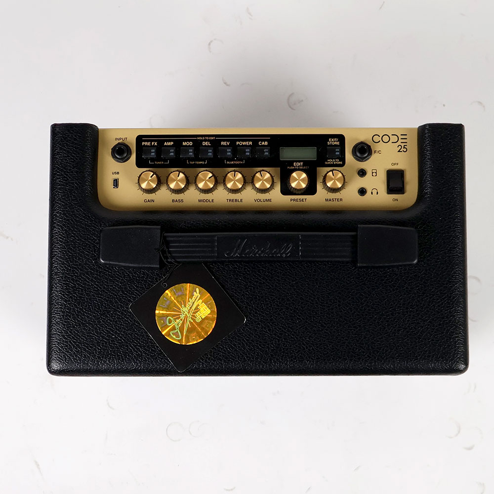 【中古】 マーシャル MARSHALL CODE25 フルモデリング 小型ギターアンプ コンボ コントロールパネル