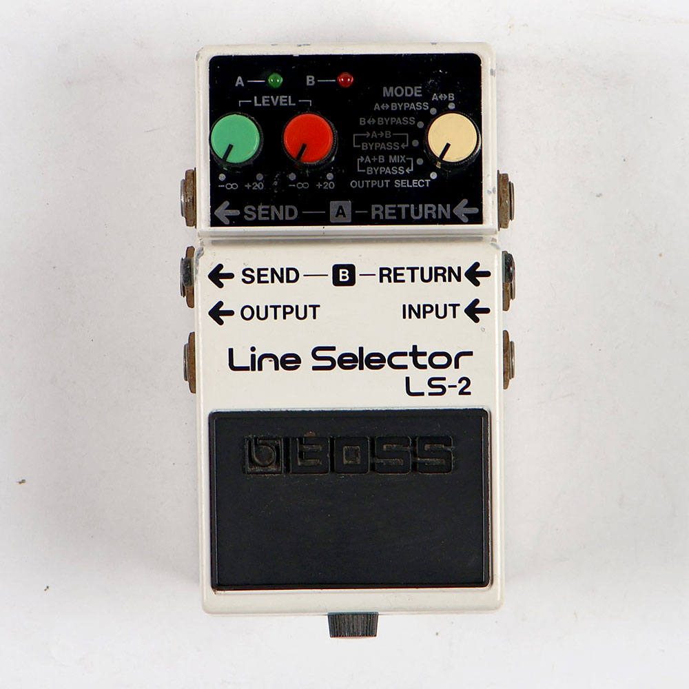 【中古】 ラインセレクター エフェクター BOSS LS-2 Line Selector ギター ベースエフェクター