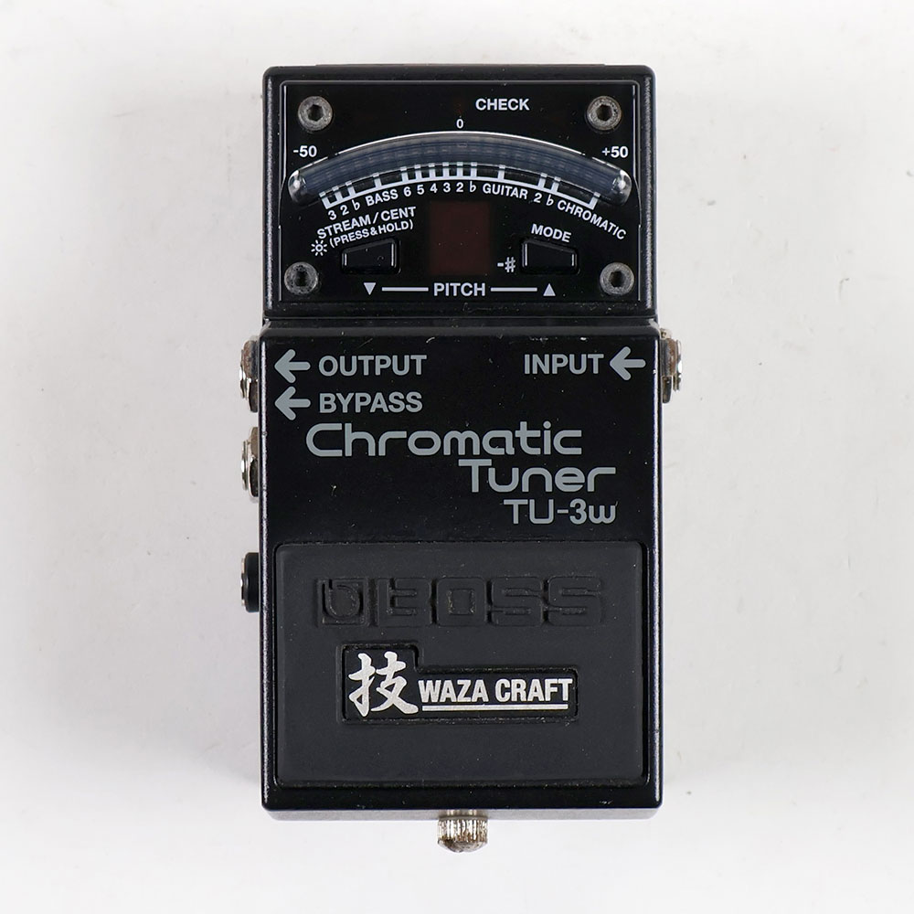 【中古】 BOSS TU-3W Chromatic Tuner WAZA CRAFTシリーズ ギターチューナー