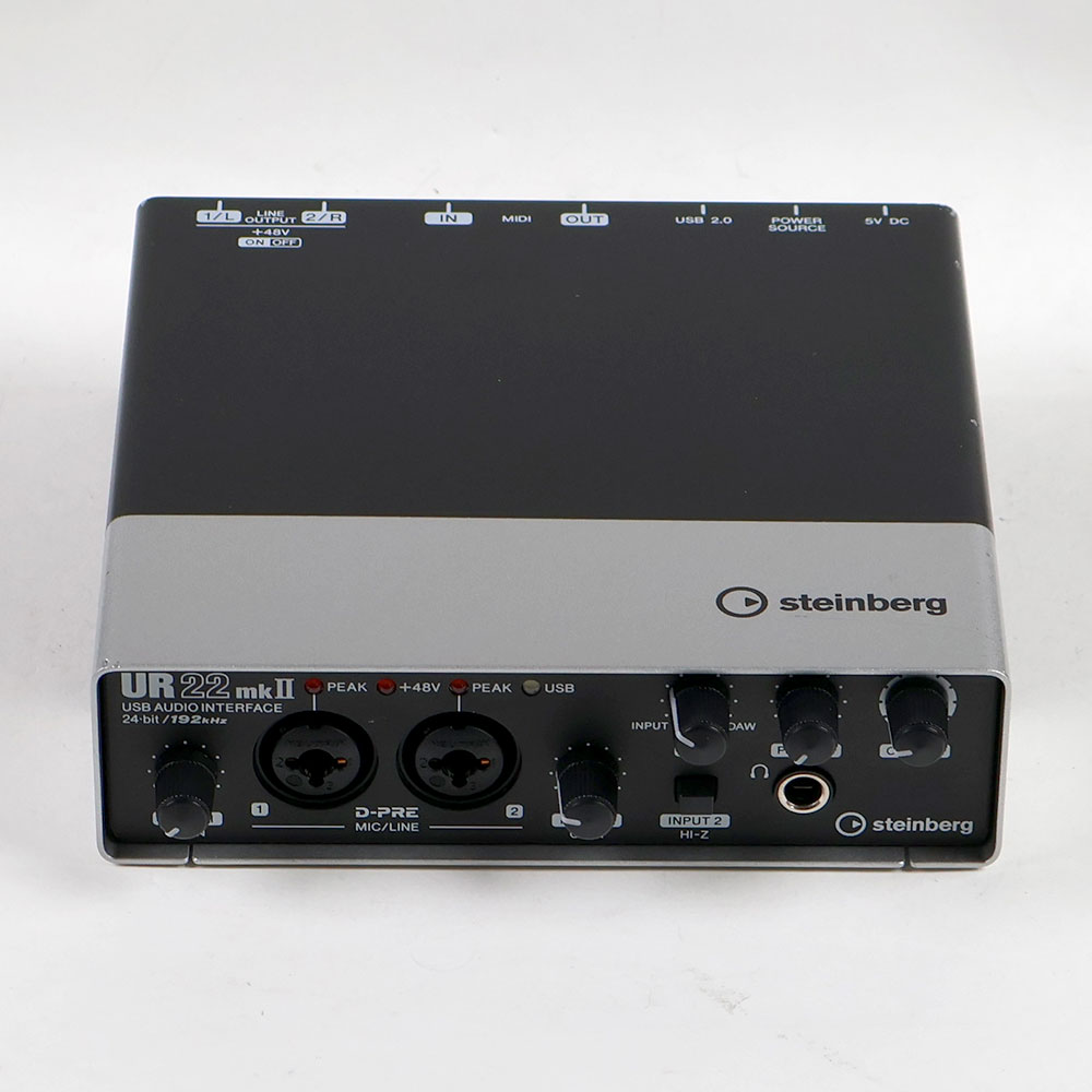 【中古】 オーディオインターフェイス Steinberg UR22mkII スタインバーグ USBオーディオインターフェース UR22 mk2