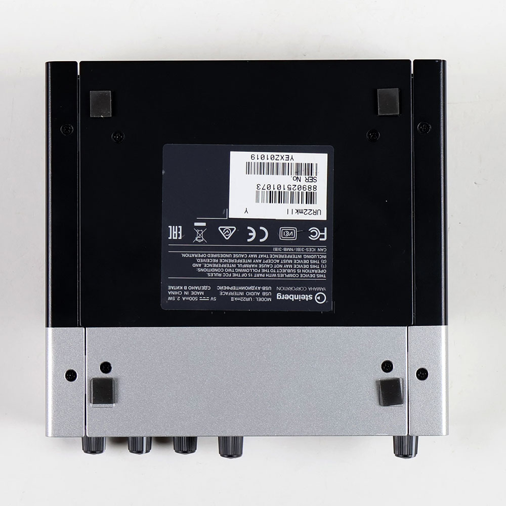 【中古】 オーディオインターフェイス Steinberg UR22mkII スタインバーグ USBオーディオインターフェース UR22 mk2 底面