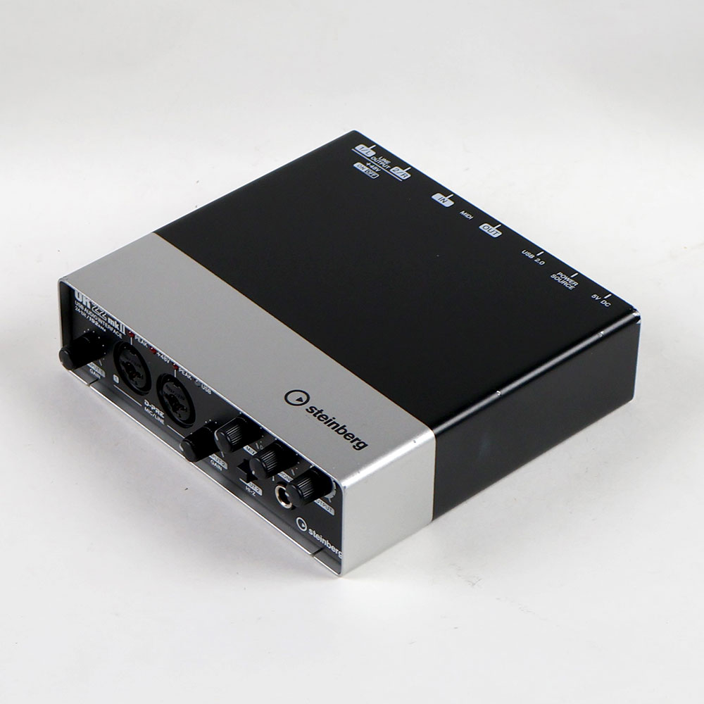 【中古】 オーディオインターフェイス Steinberg UR22mkII スタインバーグ USBオーディオインターフェース UR22 mk2 全体