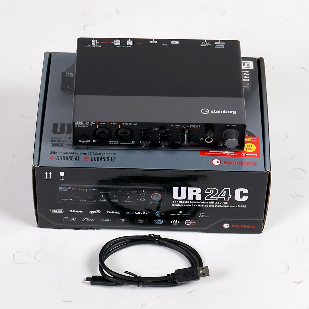 【中古】 オーディオインターフェイス Steinberg UR24C スタインバーグ USBオーディオインターフェース
