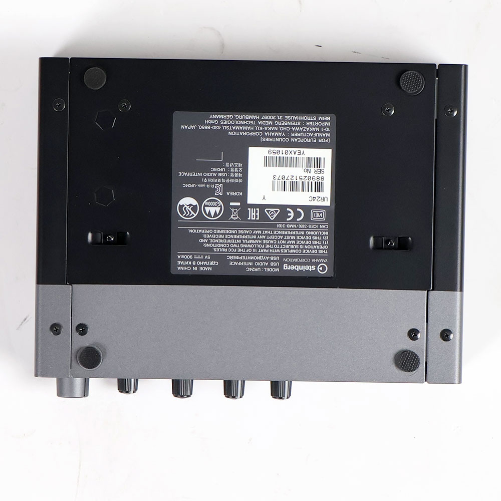 【中古】 オーディオインターフェイス Steinberg UR24C スタインバーグ USBオーディオインターフェース 底面