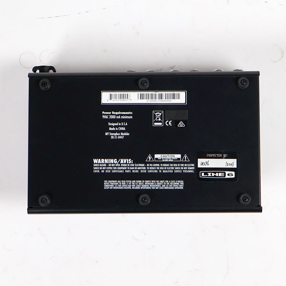 中古】 マルチエフェクター ライン6 LINE6 M9 STOMPBOX MODELER([USED