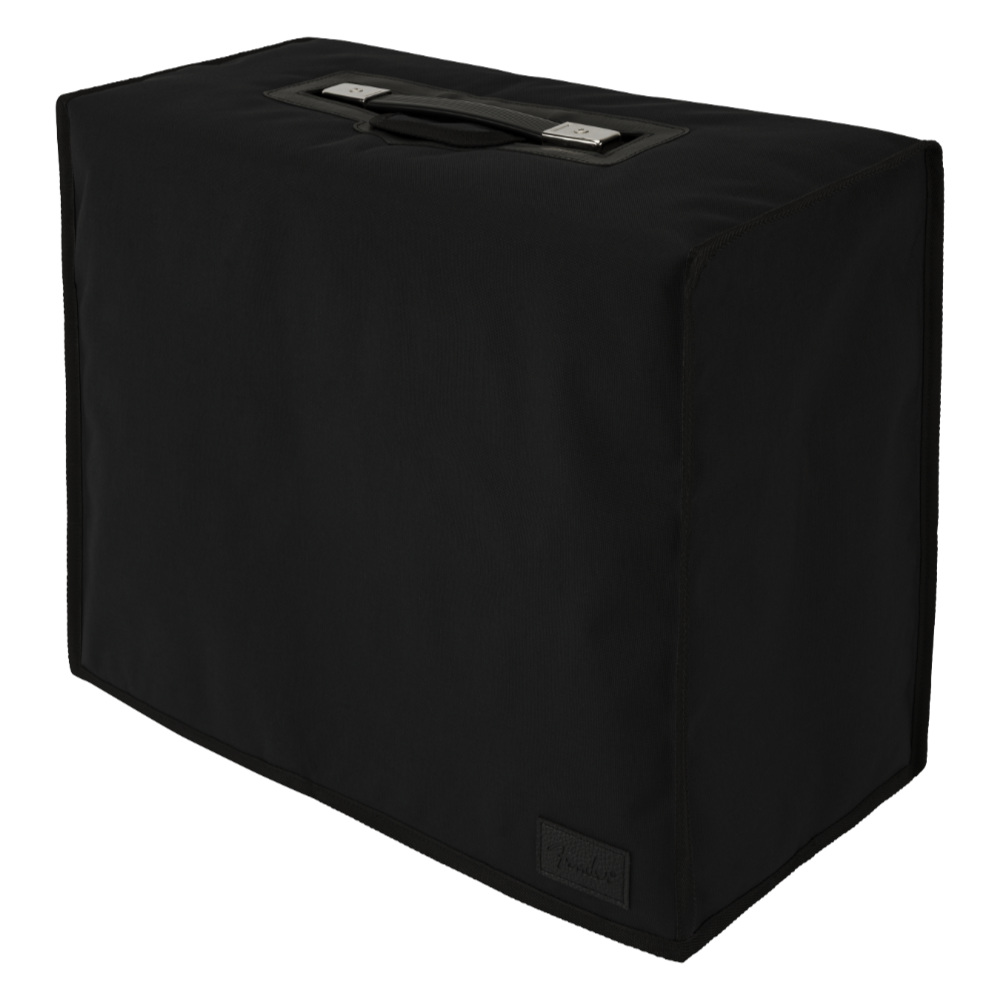 Fender フェンダー Deluxe Padded FR-10 Amplifier Cover ブラック アンプカバー 斜めアングル画像