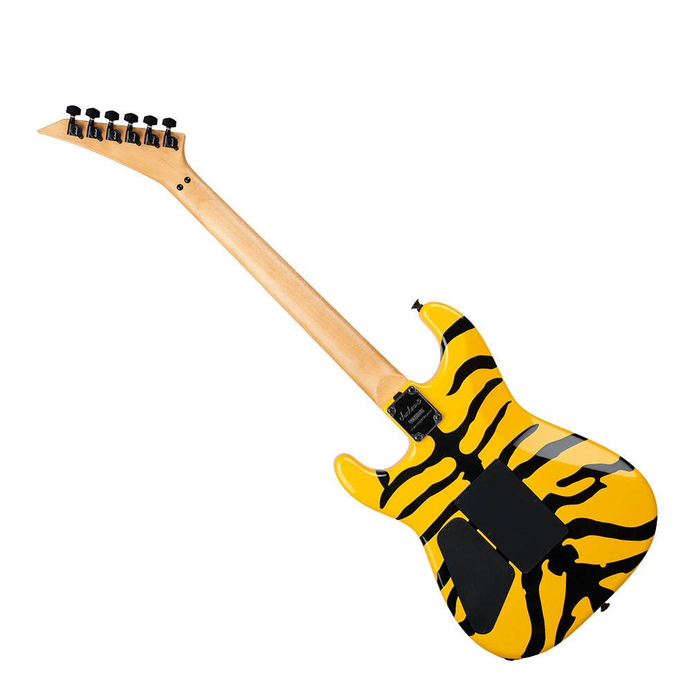Jackson ジャクソン Pro Origins 1985 Limited Edition San Dimas SD1 HH FR Yellow Bengal エレキギター 背面