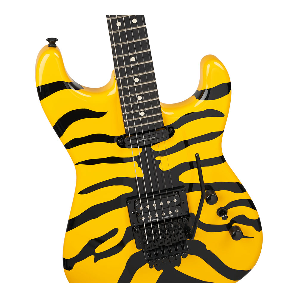 Jackson ジャクソン Pro Origins 1985 Limited Edition San Dimas SD1 HH FR Yellow Bengal エレキギター ボディ