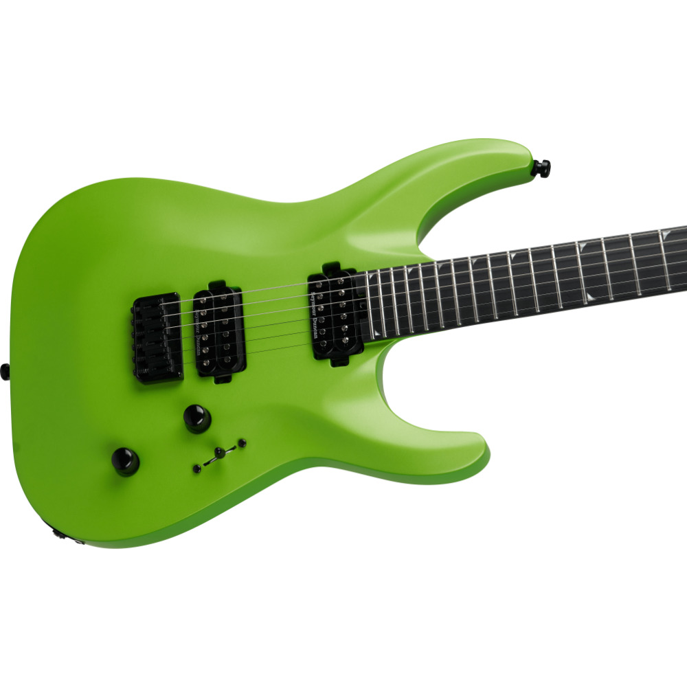 Jackson ジャクソン Pro Plus Series Soloist SLA2 HT Toxic Apple エレキギター ボディ斜めアングル画像