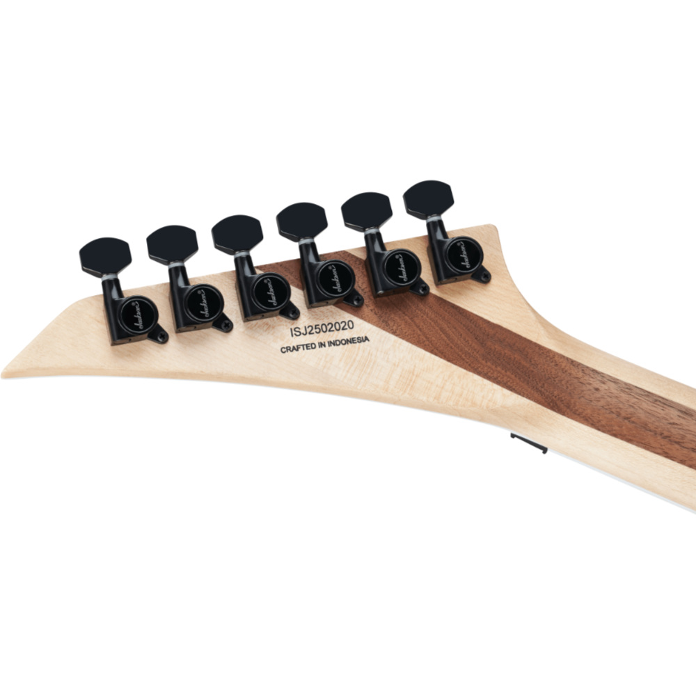 Jackson ジャクソン Pro Plus Series Soloist SLA2 Gloss Black エレキギター ヘッドバック画像