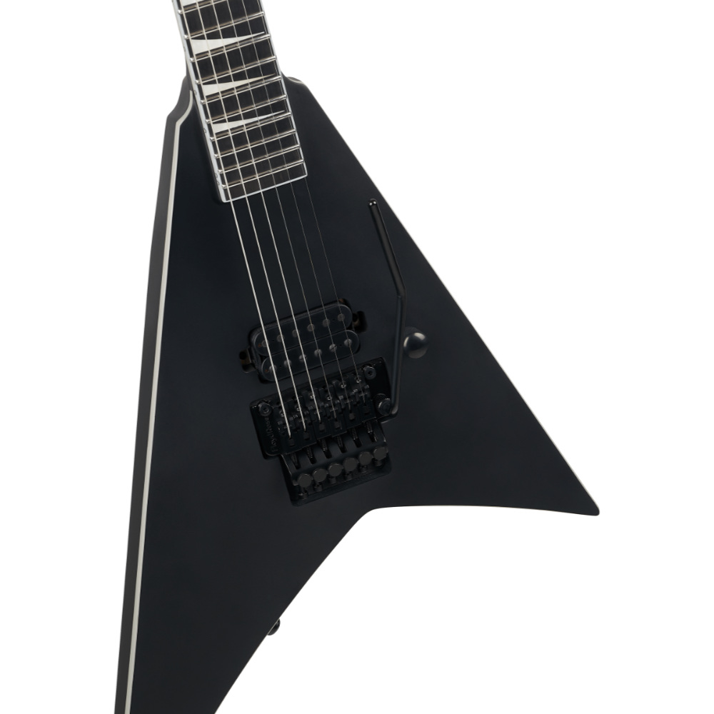 Jackson ジャクソン Pro Plus Pure Metal Limited Edition Rhoads RR1A Satin Black エレキギター ボディ画像