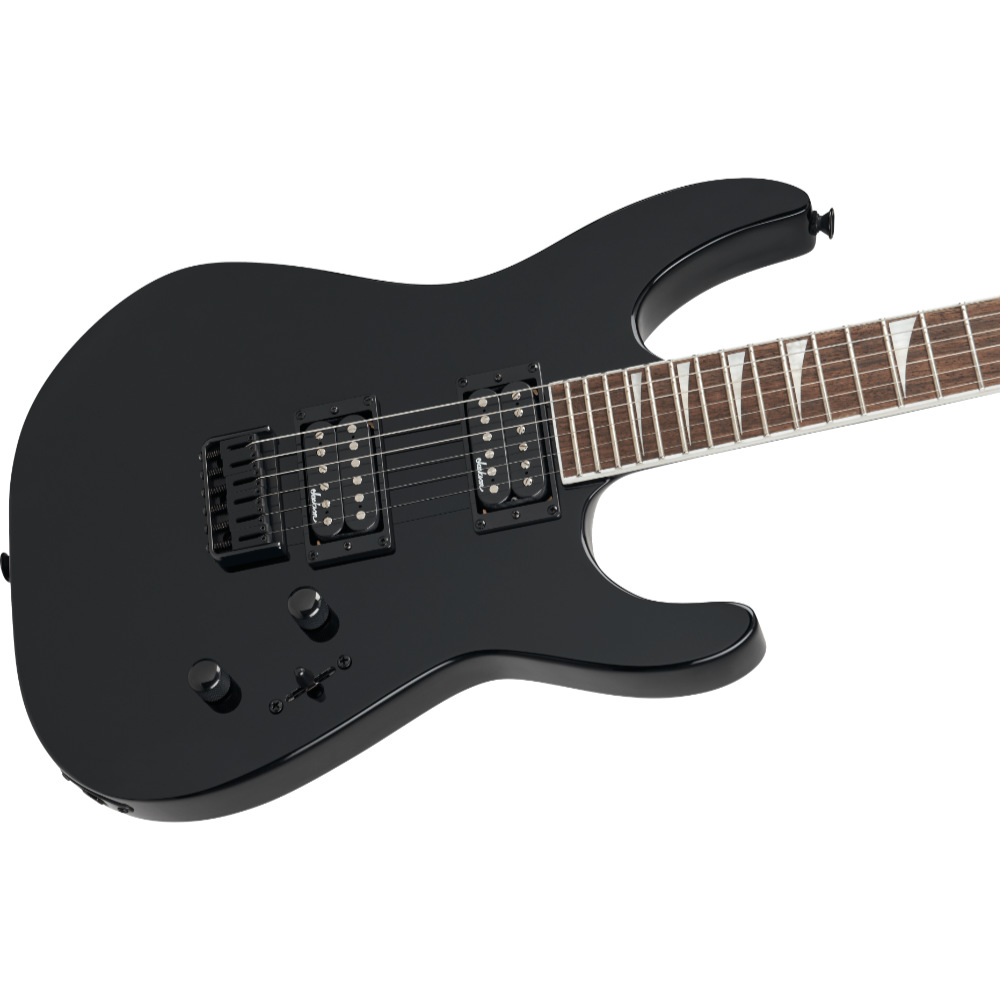 Jackson ジャクソン X Series Soloist SLX DX HT Gloss Black エレキギター ボディ斜めアングル画像