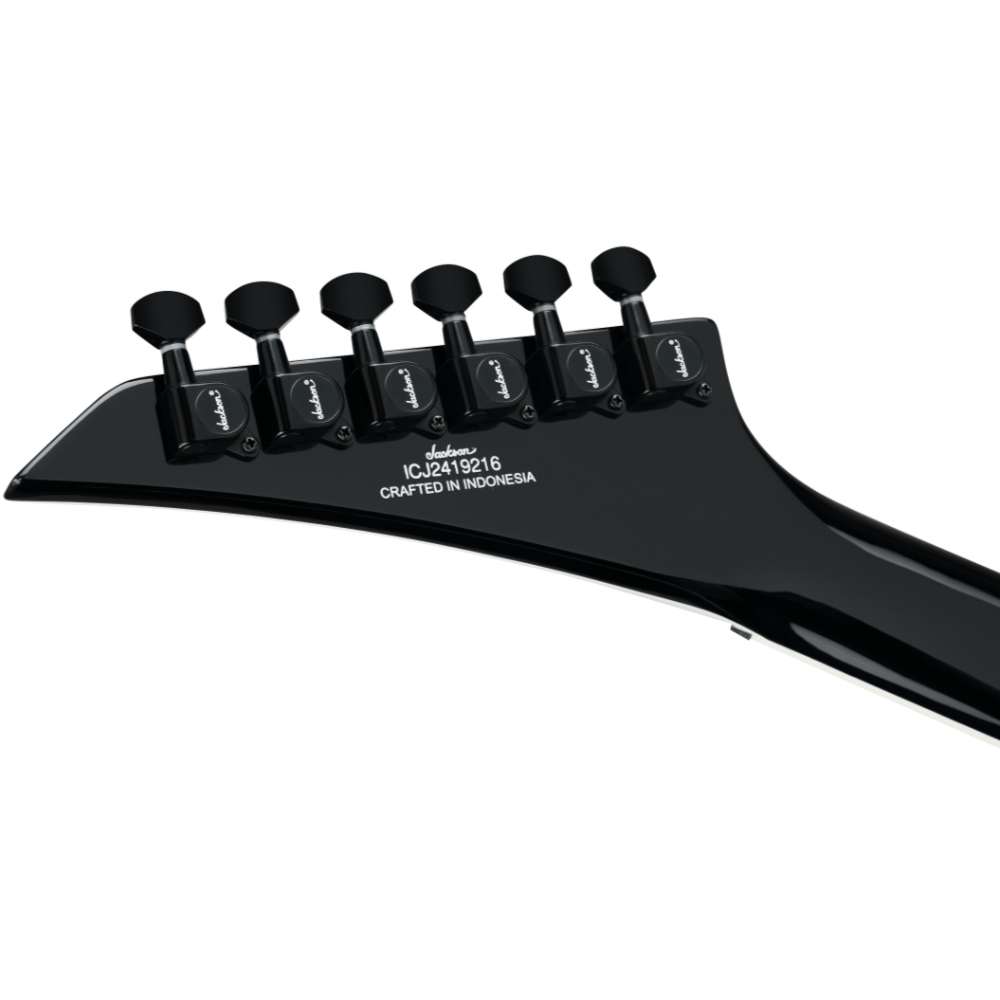 Jackson ジャクソン X Series Soloist SLX DX HT Gloss Black エレキギター ヘッドバック画像