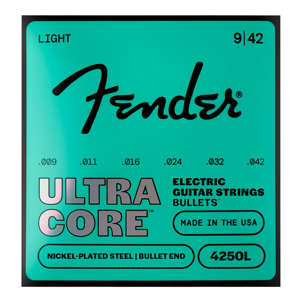 Fender フェンダー 4250L UltraCore 4250 Bullet Electric Guitar Strings 09-42 エレキギター弦