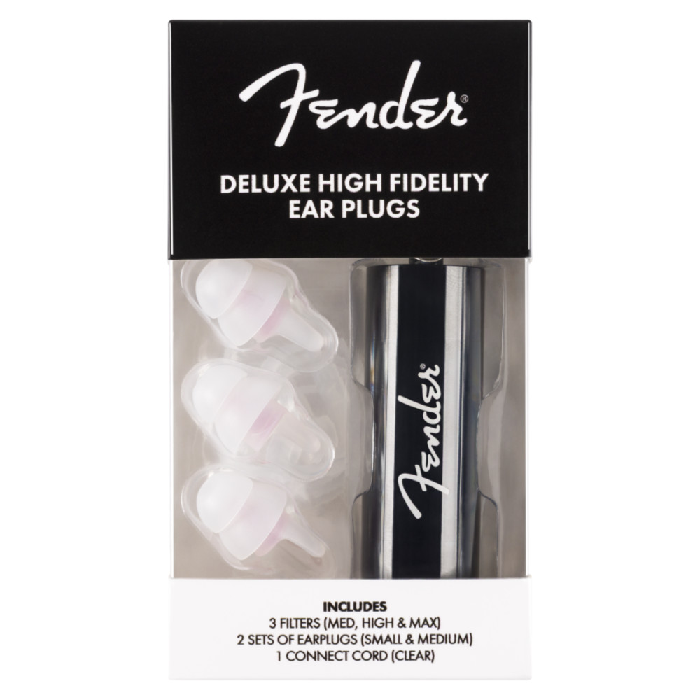 Fender フェンダー Deluxe Hi-Fi Ear Plugs 耳栓 イヤープラグ