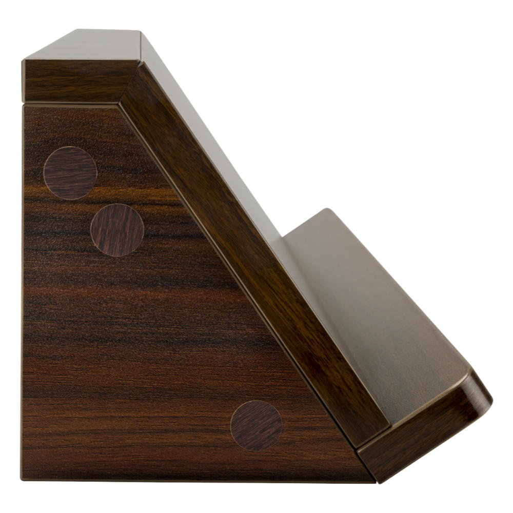 Fender フェンダー Deluxe Wooden Pedal Shelf エフェクターペダル用ディスプレイシェルフ サイド画像