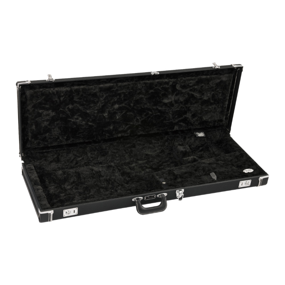 Fender フェンダー Classic Series Wood Case Strat/Tele Left-Hand Black レフティ ストラトキャスター/テレキャスター用ハードケース 内装画像