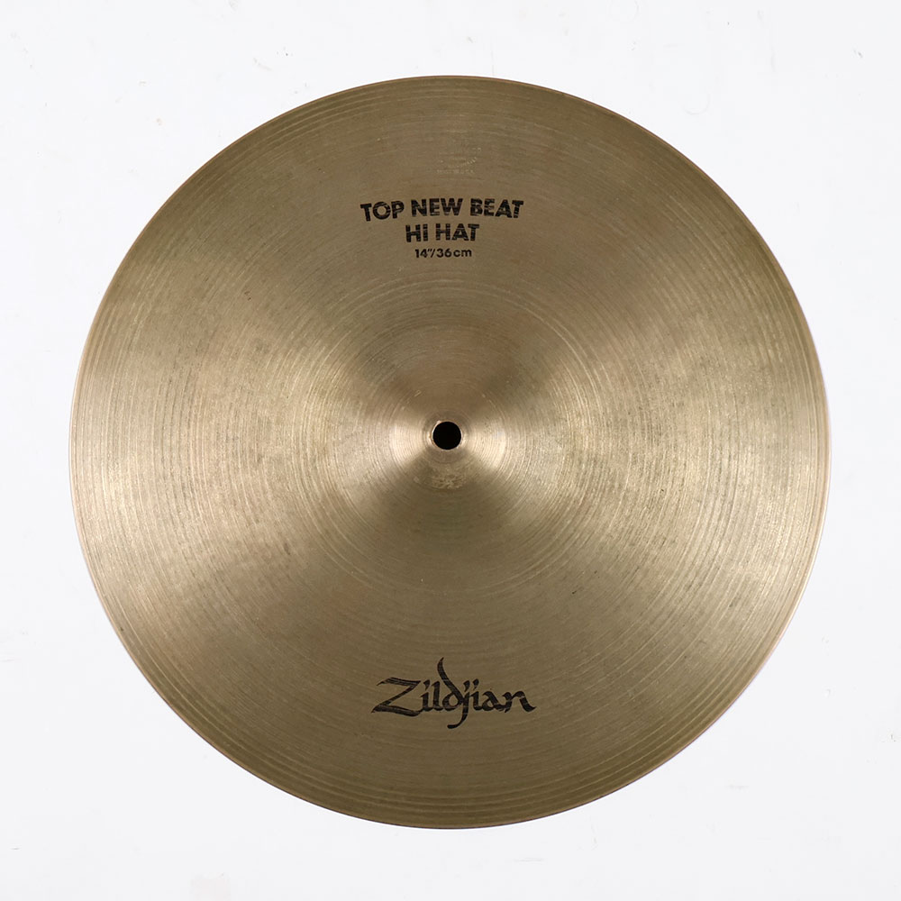 【中古】 トップのみ ハイハットシンバル ジルジャン ZILDJIAN A Zildjian NEW BEAT HIHAT TOP 14インチ