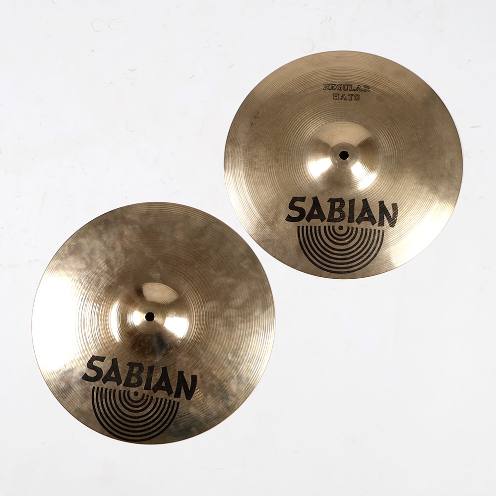 セイビアン　B8 ハイハットシンバル　トップ&ボトムのペアセット セイビアン B8 ハイハットシンバル トップ ボトムのペアセット