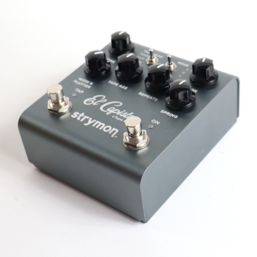 【中古】 strymon El Capistan V2 dTapeエコー ギターエフェクター ストライモン 斜めアングル画像